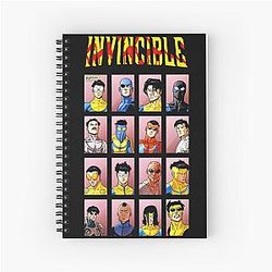 Invincible Superheroes Notebook
