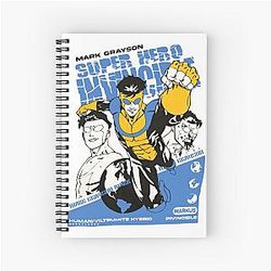 Invincible Universe Cartoon OmniMan Notebook
