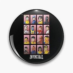 Invincible Gift for Fans Pin