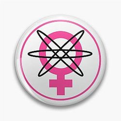 Symbol Atom Eve Pin