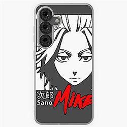 Edgy Mister Mikey Bold and Powerful Anime Design Samsung Galaxy Soft Case
