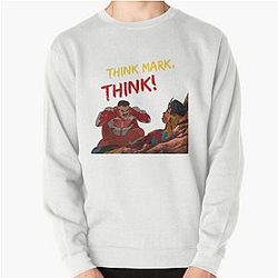THINK MARK THINK meme from Invincible Omniman Pullover Sweatshirt