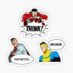 Invincible Meme Sticker
