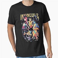 Invincible Mark Superhero Comic T-Shirt