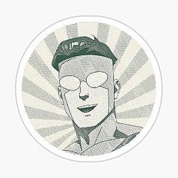 Invincible Sticker