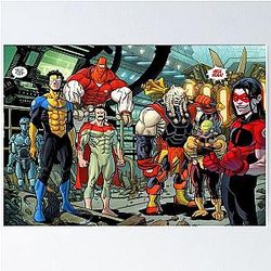 Invincible Character Poster