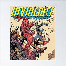 Invincible vs Alien Poster