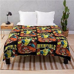 Invincible Mark Throw Blanket