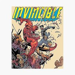 Invincible vs Alien Photographic Print