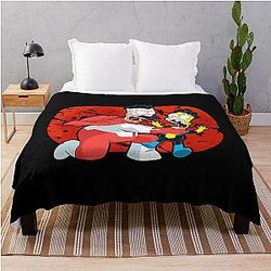 Invincible M Throw Blanket