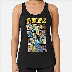 Invincible Comic Racerback Tank Top