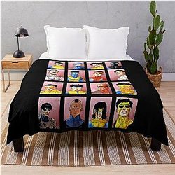 Invincible Variant Throw Blanket