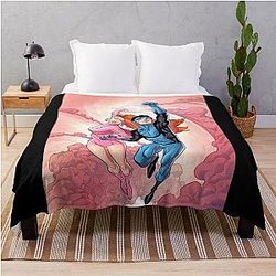 Atom Invincible Throw Blanket