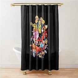 Invincible Collaborations Shower Curtain