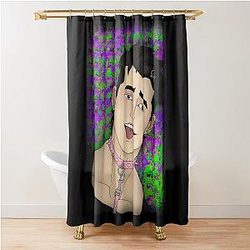 Lensless Mark & Invincible Sin Fiction Glimmer Shower Curtain