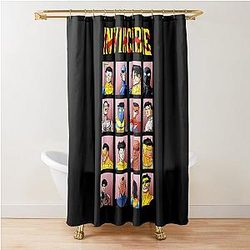 Invincible Superhero Character Shower Curtain