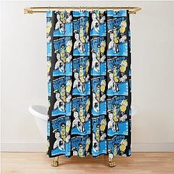 Invincible Mark Grayson Vintage Shower Curtain