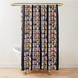 Invincible Variant Shower Curtain