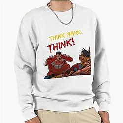 THINK, MARK, THINK MEME from Invincible Omniman Pullover Sweatshirt