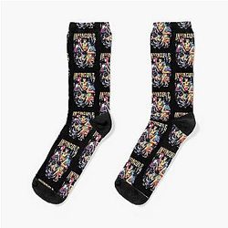 Invincible Mark Superhero Comic Socks