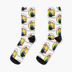 I Am Woman Hear Me Roar Invincible Socks