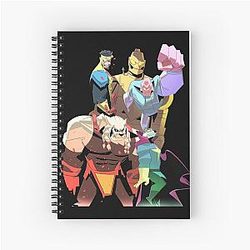 Favorite Invincible Spiral Notebook