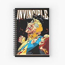 Invincible Mark Spiral Notebook