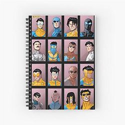Invincible Spiral Notebook