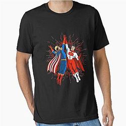 Invincible Omni Man and Homelander Essential T-Shirt