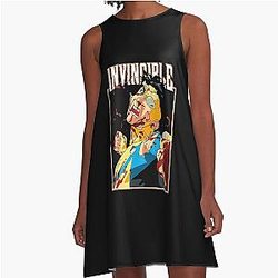 Invincible Battle Damaged Mark A-line Dress