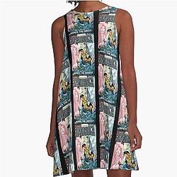 Invincible A-Line Dress