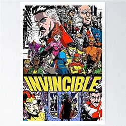Invincible Manga Poster
