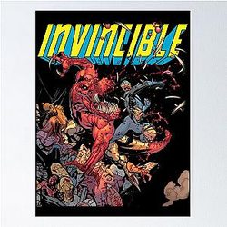 Invincible vs Alien Poster