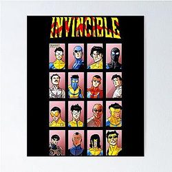 Invincible Superheroes Poster