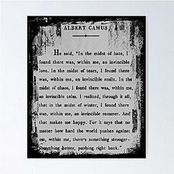 Albert Camus: An Invincible Summer. Poster
