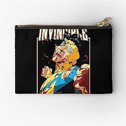 Invincible Battle Damaged Mark Zipper Pouch