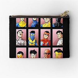 Invincible Superhero Zipper Pouch