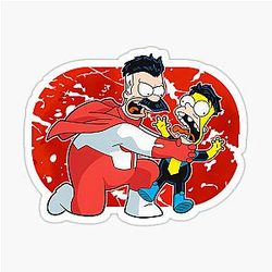 Invincible M Sticker
