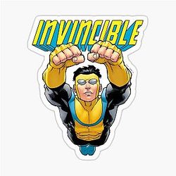Invincible Mark Grayson Sticker