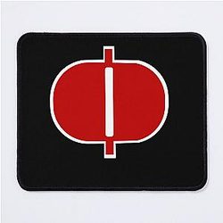 Symbol Omni Man Invincible Mouse Pad