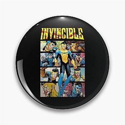 Invincible Retro Pin