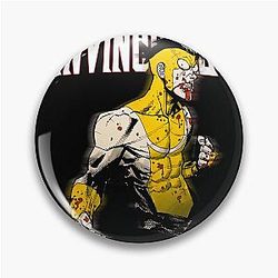Invincible Graphic Pin