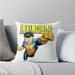 Invincible Comic Throw Pillow