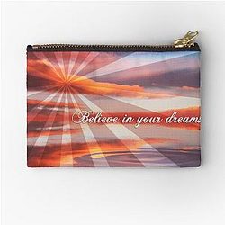 Believe in your dream Zipper Pouch