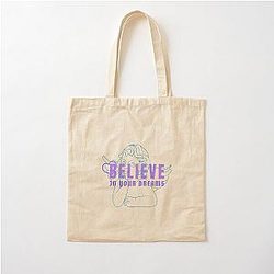 Believe in Your Dreams! Motivation Inspiration Cotton Tote Bag