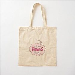 In Your Dreams Pink Cotton Tote Bag