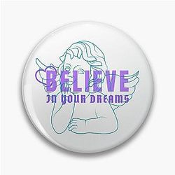 Believe in Your Dreams! Motivation and Inspiration Pin