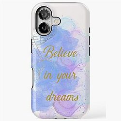 Believe in your dream iPhone Case