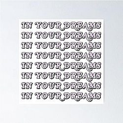 Your Dreams Purple Poster
