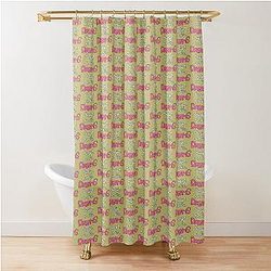 In Your Pink Shower Curtain